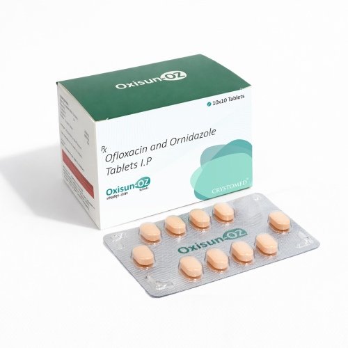 Oxizun-OZ Ofloxacin Ornidazole tablets for bacterial and gastrointestinal infection treatment